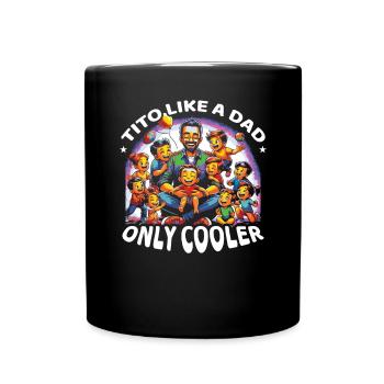 Tito Filipino Onkel Philippinen Bester Onkel aller Zeiten - Tasse einfarbig - Schwarz - Vorne