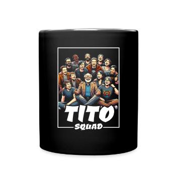 Tito Filipino Onkel Philippinen Bester Onkel aller Zeiten - Tasse einfarbig - Schwarz - Vorne