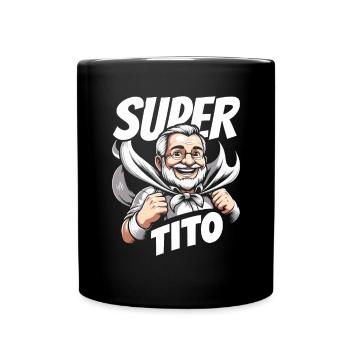 Tito Filipino Onkel Philippinen Bester Onkel aller Zeiten - Tasse einfarbig - Schwarz - Vorne