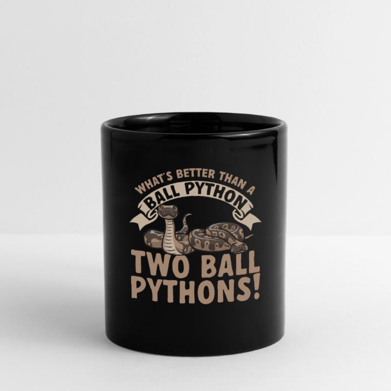 Ball Python Snake King Python Mug uni
