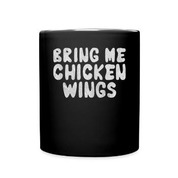 Chicken Wings Gifts - Full Colour Mug - black - Front