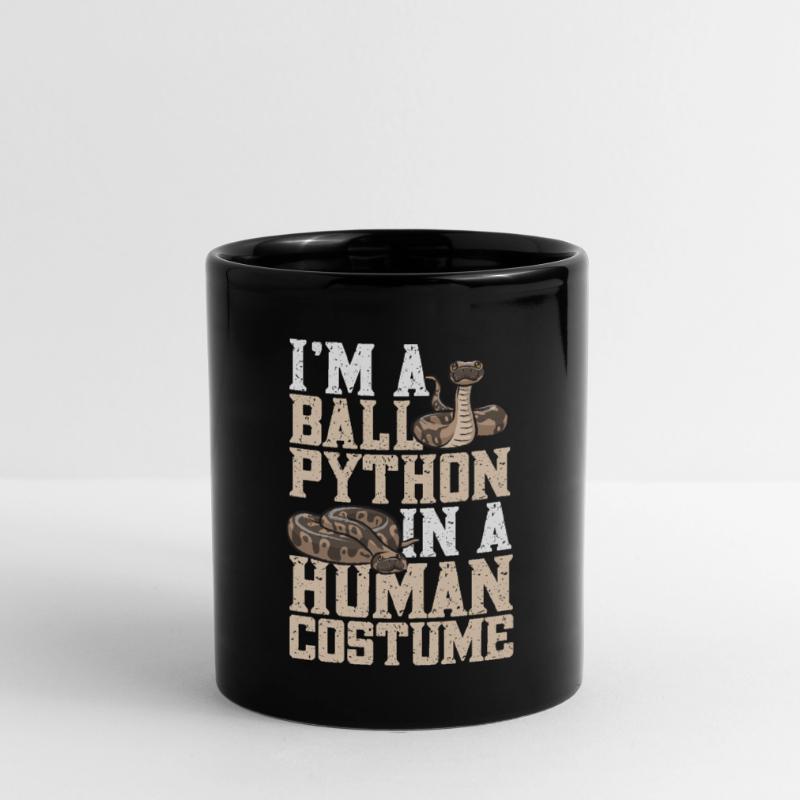 Ball Python Snake King Python Mug uni