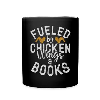 Chicken Wings Gifts - Tasse einfarbig - Schwarz - Vorne