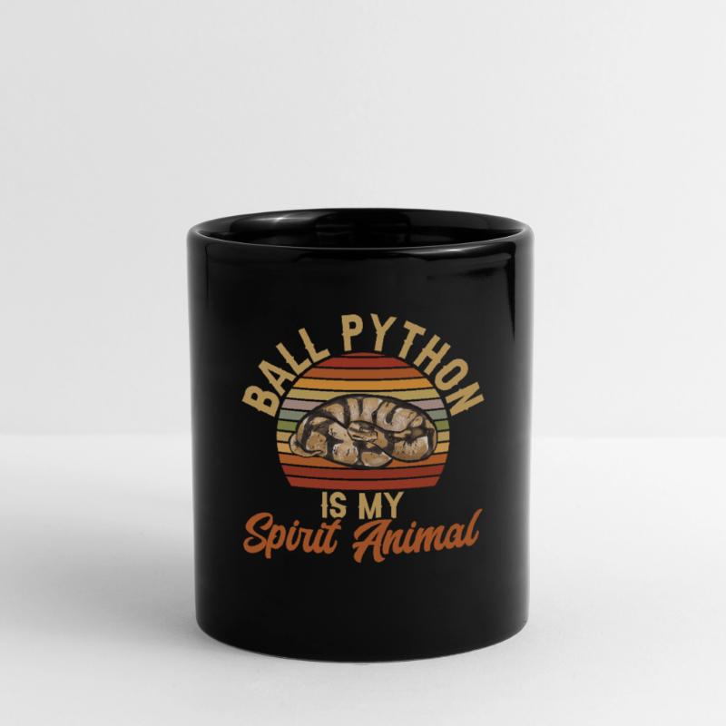 Ball Python Snake King Python Full Colour Mug