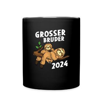 Big Brother 2024 Sloth - Full Colour Mug - black - Front
