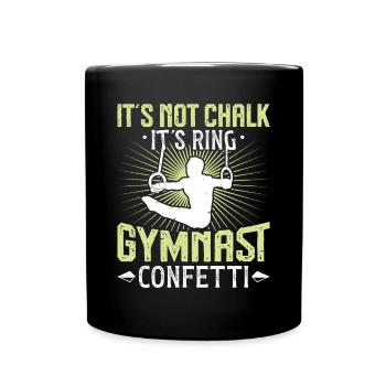 Ring Gymnastics Gymnastics - Full Colour Mug - black - Front