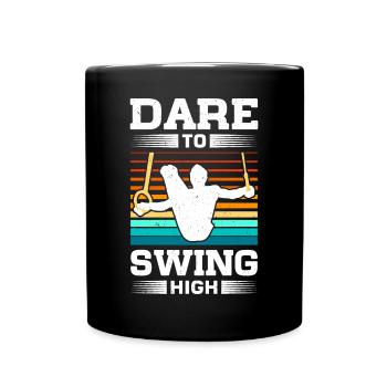 Ring Gymnastics Gymnastics - Full Colour Mug - black - Front