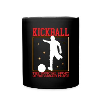 Kickball Kickballer Kickball Cadeau de joueur - Mug uni - noir - Devant