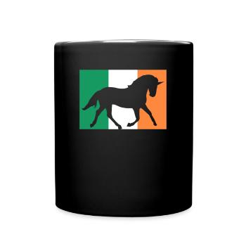 Licorne Saint-Patrick Licorne japonaise - Mug uni - noir - Devant