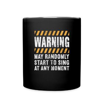 Singer - Full Colour Mug - black - Front