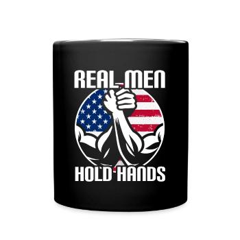 Arm Wrestling Armwrestling Arm Wrestler - Full Colour Mug - black - Front
