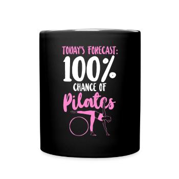 Pilates Instructor Teacher Today's - Tasse einfarbig - Schwarz - Vorne