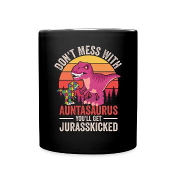 Journée de sensibilisation à l’autisme Cadeau autiste - Mug uni - noir - Devant