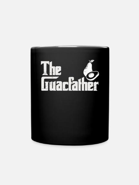 Avocado - Tasse einfarbig - Schwarz