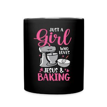 Baker Bakery Bakery Baking Gift - Full Colour Mug - black - Front