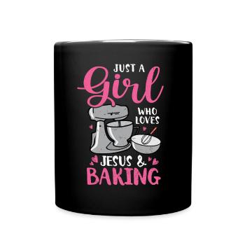 Baker - Full Colour Mug - black - Front