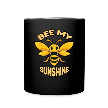 Bee Lovers Beekeepers Naturefriends Beekeepers - Full Colour Mug - black - Front