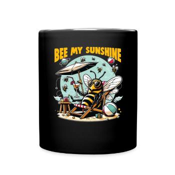Bee Lovers Beekeepers Naturefriends Beekeepers - Full Colour Mug - black - Front