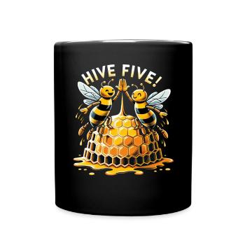Amoureux des abeilles Apiculteurs Amis de la nature Apiculteurs - Mug uni - noir - Devant