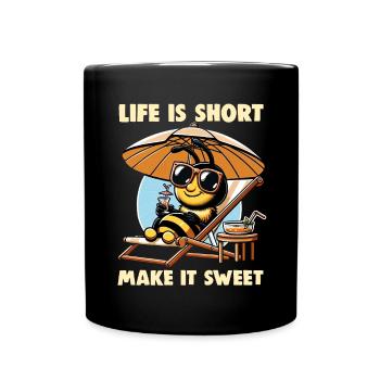 Amoureux des abeilles Apiculteurs Amis de la nature Apiculteurs - Mug uni - noir - Devant