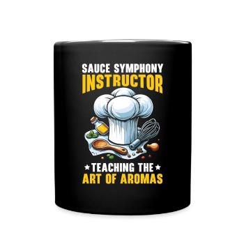 Arts culinaires Professeur Cuisine Chef cuisinier Cuisine - Mug uni - noir - Devant