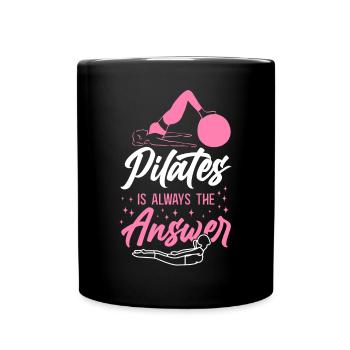 Instructeur de Pilates Professeur de Pilates - Mug uni - noir - Devant