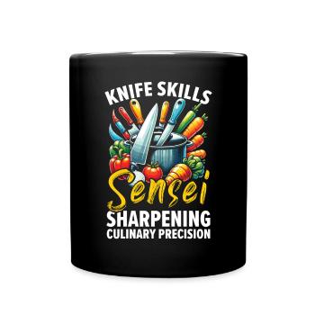Arts culinaires Professeur Cuisine Chef cuisinier Cuisine - Mug uni - noir - Devant