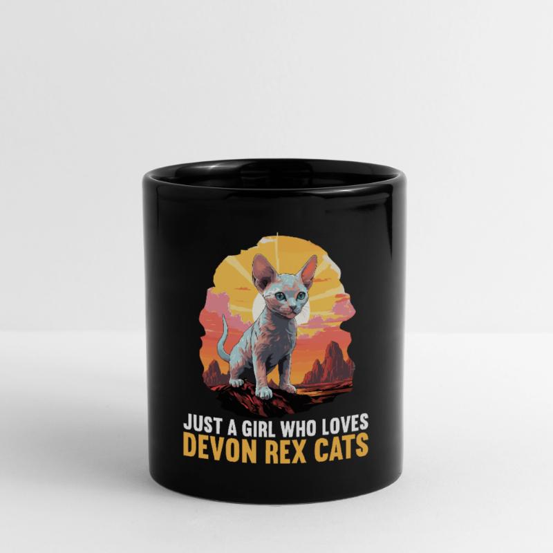 Devon Rex Kitten Devon Rex Cat Full Colour Mug