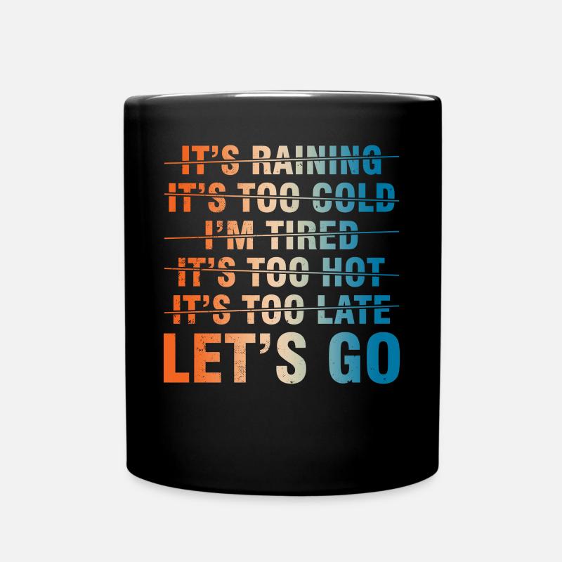 Let’s Go - Motivation pour votre entraînement - Mug uni - noir