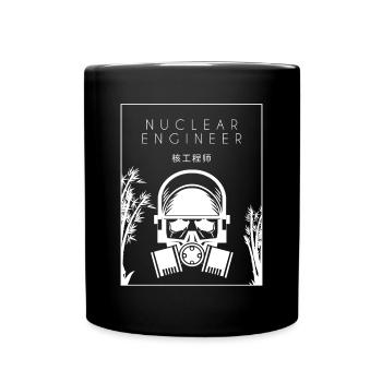 Ingénieur nucléaire Chinois Hanzi Energy Nucléaire - Mug uni - noir - Devant