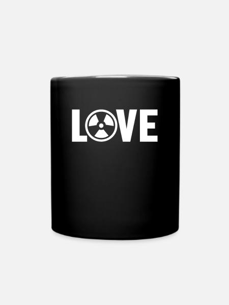 Amour Uranium Centrale Nucléaire Energie Nucléaire - Mug uni - noir