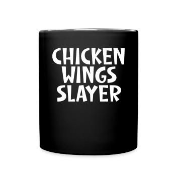 Chicken Wings Gifts - Full Colour Mug - black - Front