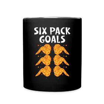 Chicken Wings Gifts - Full Colour Mug - black - Front