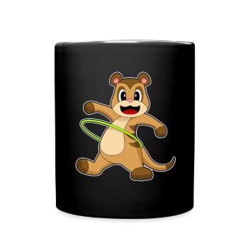 Meerkat Fitness Gymnastique Sports - Mug uni - noir - Devant