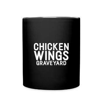 Chicken Wings Gifts - Full Colour Mug - black - Front