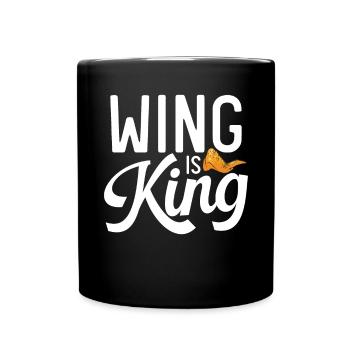 Chicken Wings Gifts - Full Colour Mug - black - Front