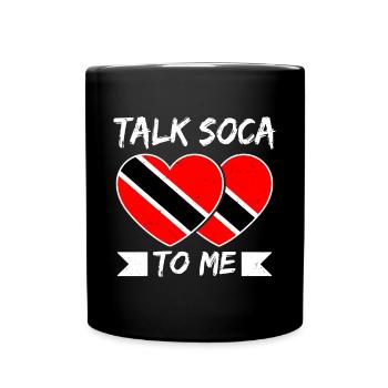 Soca Tanz Trinidad Tobago - Tasse einfarbig - Schwarz - Vorne