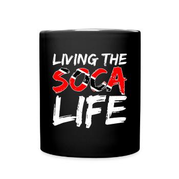Soca Tanz Trinidad Tobago - Tasse einfarbig - Schwarz - Vorne