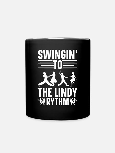 Danseurs de Lindy Hop Danse Swing Danse Swing Couple - Mug uni - noir