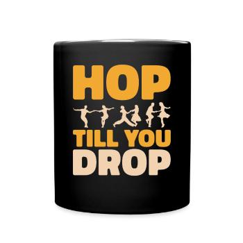Lindy Hop Tänzer Swing Tanzpaar Swing Dance - Tasse einfarbig - Schwarz - Vorne