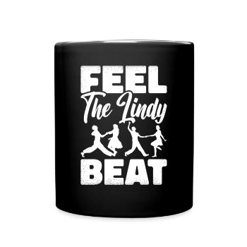 Lindy Hop Tänzer Swing Tanzpaar Swing Dance - Tasse einfarbig - Schwarz - Vorne