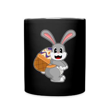 Œuf de Pâques Bunny - Mug uni - noir - Devant