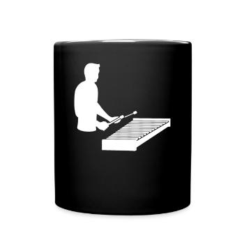 Virtuoso Xylophone Melody - Full Colour Mug - black - Front