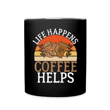 Cadeaux de café - Mug uni - noir - Devant