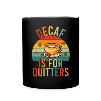 Coffee Gifts - Tasse einfarbig - Schwarz - Vorne