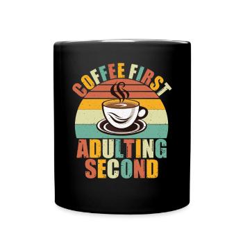 Cadeaux de café - Mug uni - noir - Devant