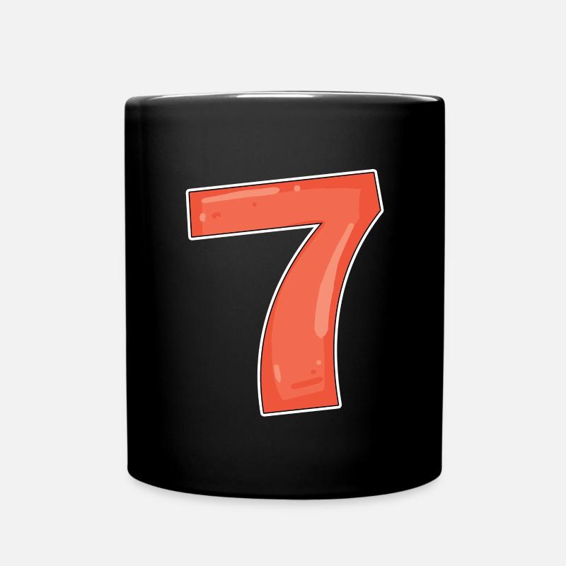 7 - Full Colour Mug - black