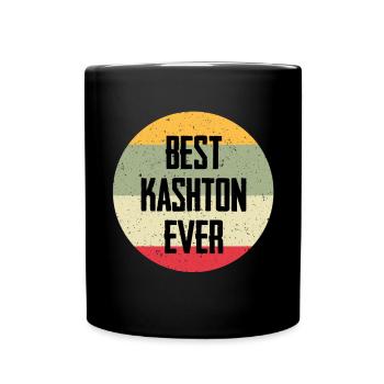 Le meilleur kashton de tous les temps - Mug uni - noir - Devant