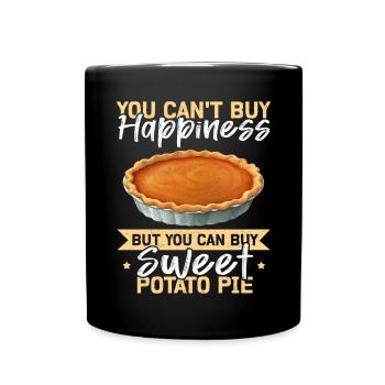 Sweet Potato Cake Lucky Gift - Full Colour Mug - black - Front