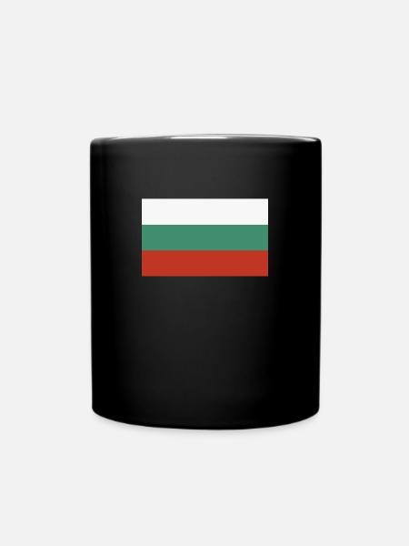 Drapeau de la Bulgarie - Mug uni - noir